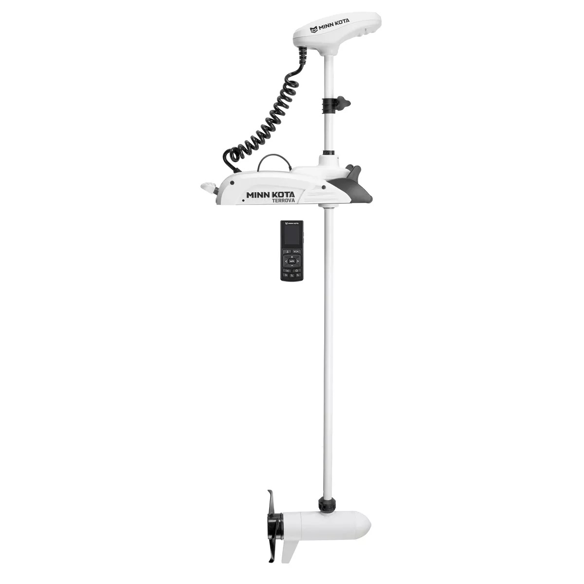 Minn Kota, Riptide Terrova, 112 lb Thrust, Trolling Motor, Saltwater Motor, GPS Spot Lock, Wireless Remote, Bow Mount Motor, Marine Electronics, Fishing Equipment